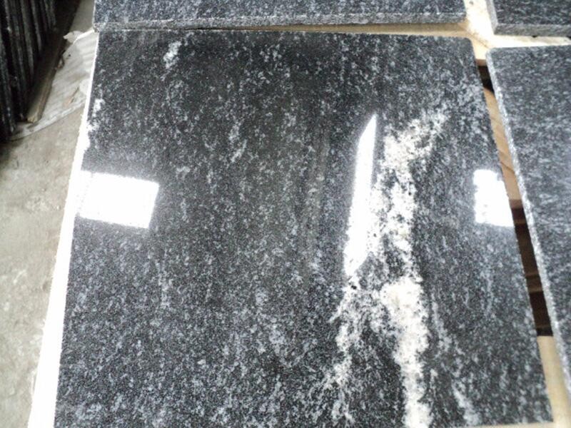 Snow Flake Black Granite (7)