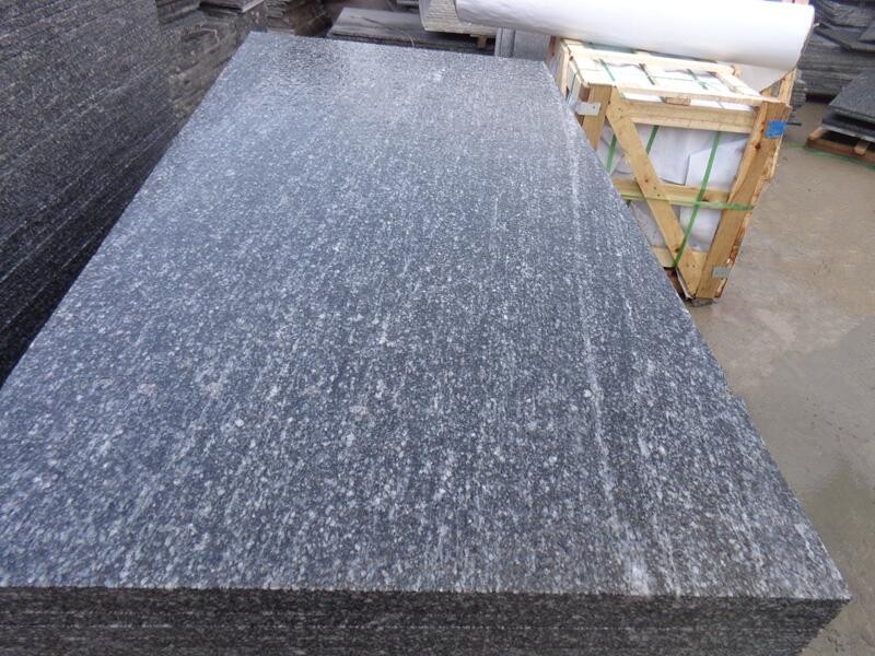 Night Snow Dark Grey Granite Tiles (4)